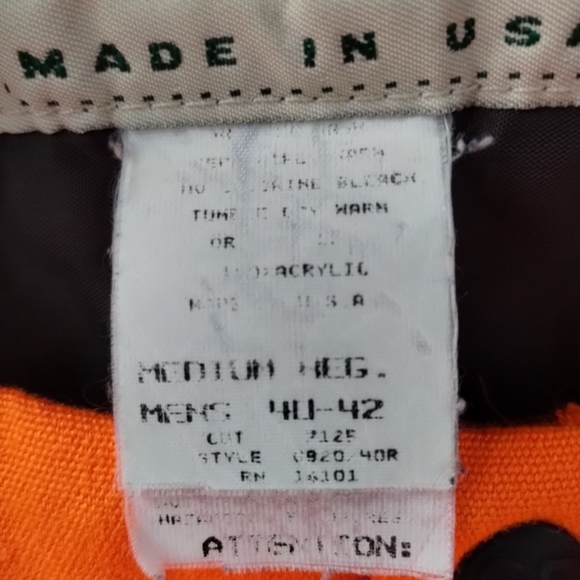 Vintage GUN FLINT hunting coveralls and vest - Picture 2 of 8